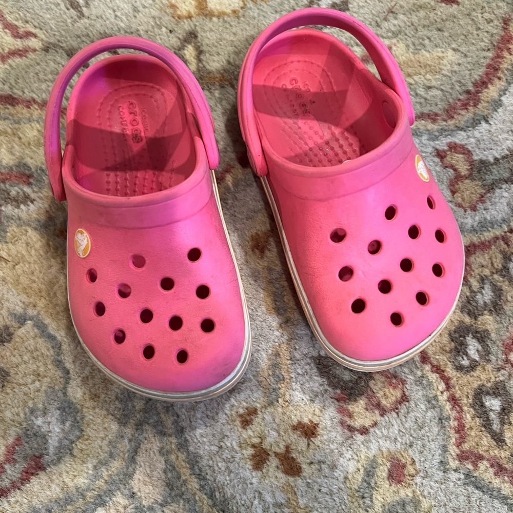 CROCS Pink Water Shoes Classic Comfort